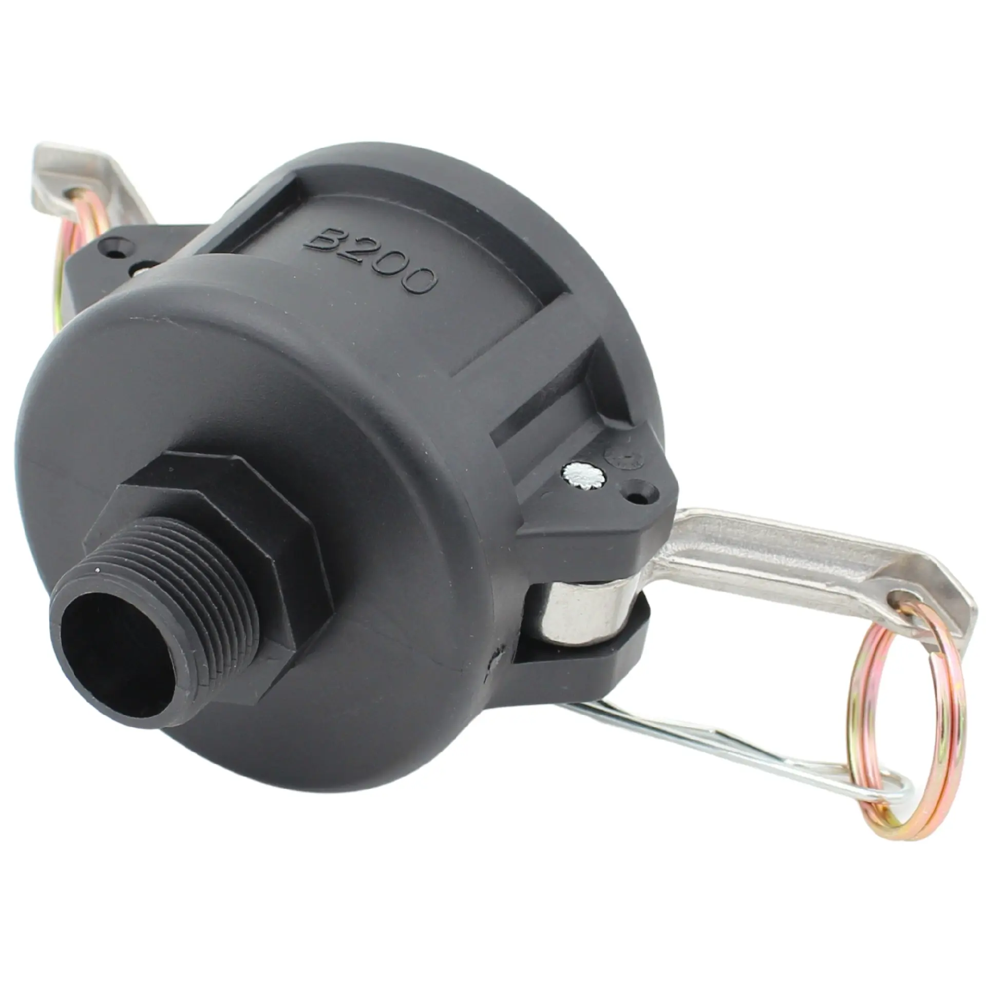 IBC Camlock Mutterkupplung 2" Typ B auf 3/4" Feingewinde AG