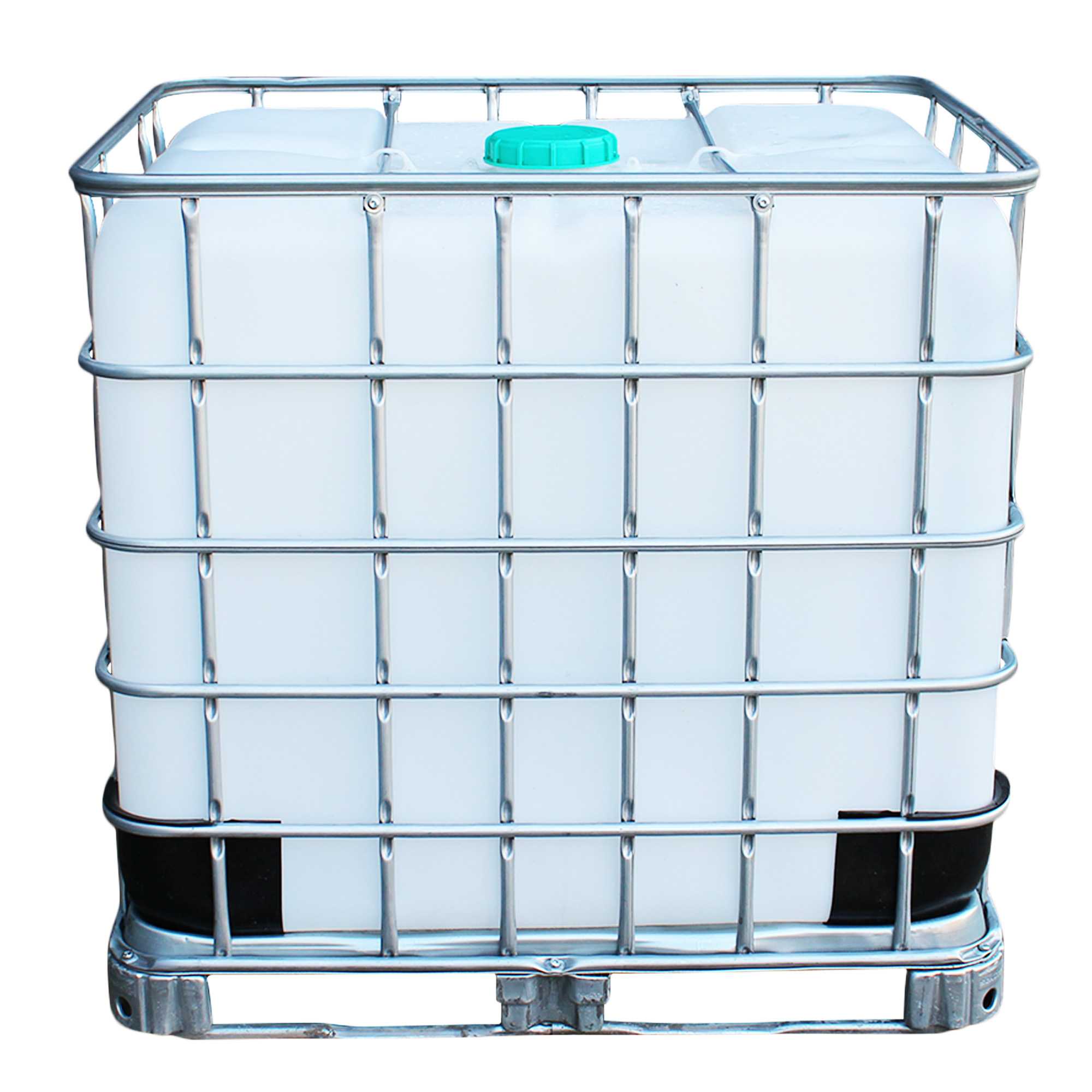 IBC Container 1000l auf Metallpalette -  gebraucht, ungespült, lebensm. Öl