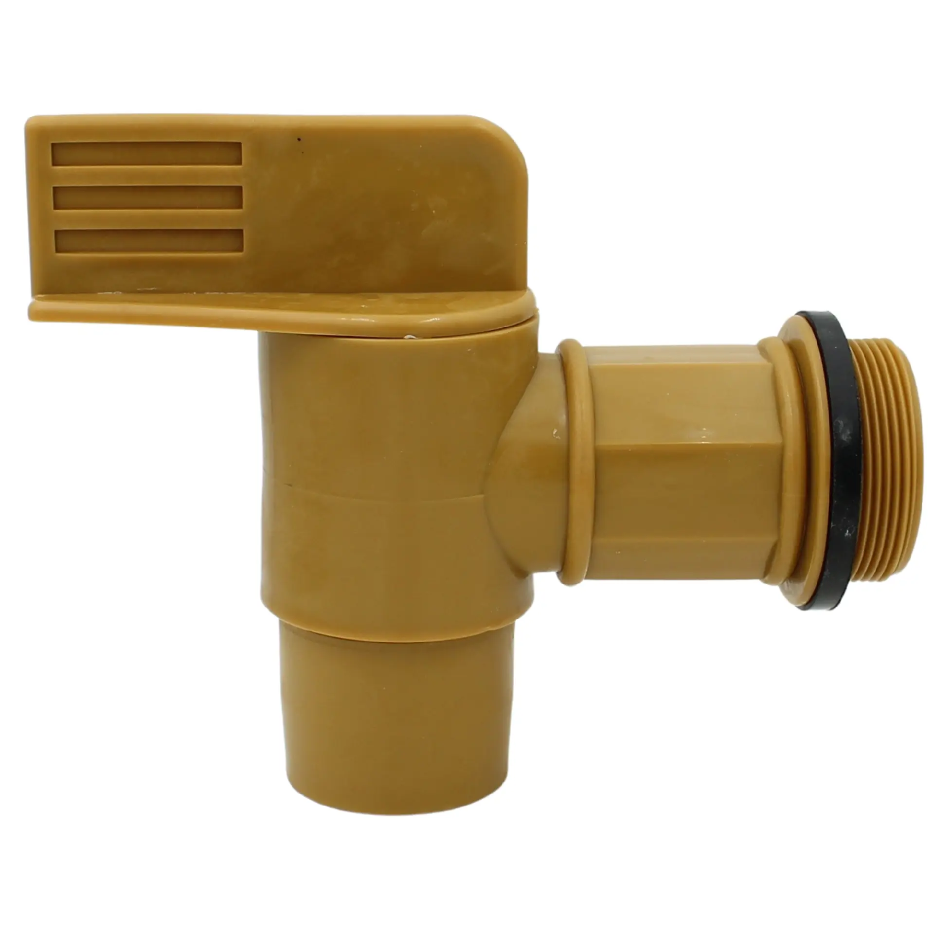 ventil, Abfluss, Schlauchadapter, PVC, braun
